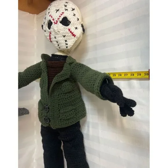 Handmade Crochet Jason Doll (38") Tall‎ - Picture 10 of 15